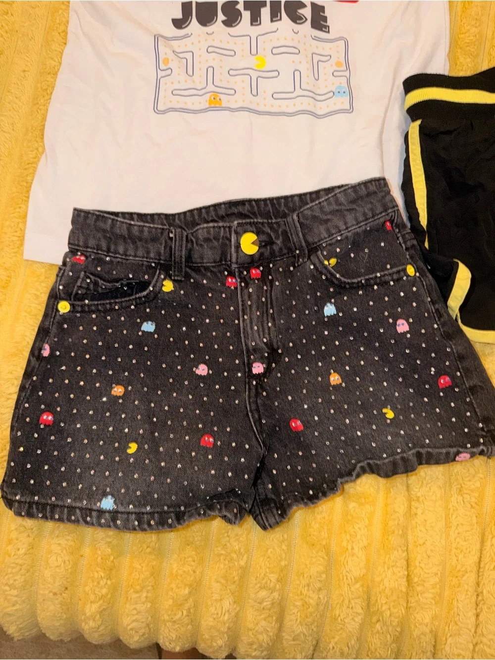 Justice Pac-Man Gaming Gamer Retro school Clothes Lot Bundle size Girls 10